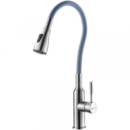 Смеситель для кухни Lemark Expert LM5082S-Gray Нержавеющая сталь Серый