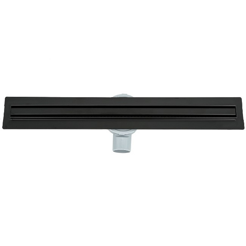 Душевой лоток ALMAes Bajo 60 BG60BL с решеткой Черный