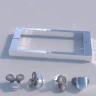 Душевой уголок RGW Classic CL-54 80х80 32095488-11 профиль Хром стекло прозрачное