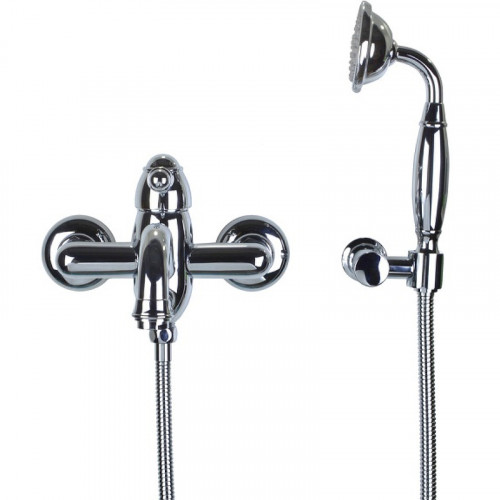 Смеситель для ванны Bronze de Luxe Tiffany 1904CR Хром латунь на стену