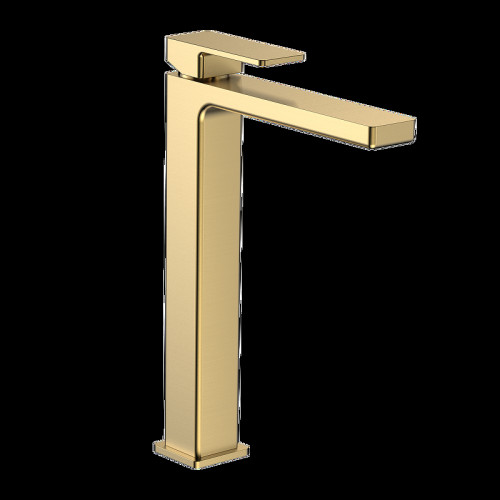 Смеситель для раковины AQUAme Savona AQM6814BG цвет Золото шлифованное