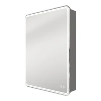 Зеркальный шкаф Azario 60 R CS00084317 с подсветкой цвет Белый