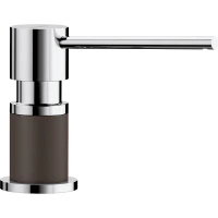 Дозатор для моющего средства Blanco Lato 525815 Хром Кофе
