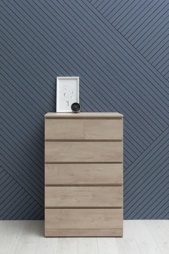 Комод Aquanet Сканди 80 302545 Дуб эдгрейн МДФ / ЛДСП