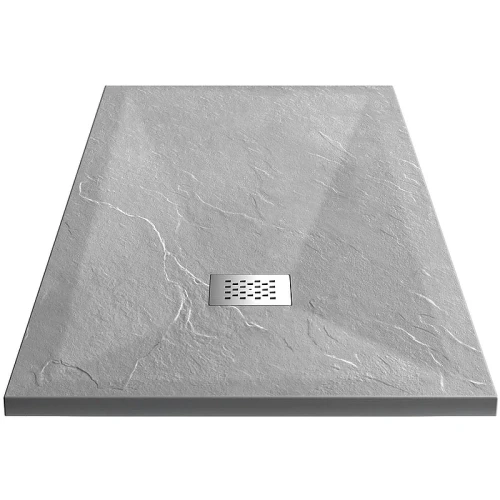 Душевой поддон из искусственного камня Vincea 90x90 VST-4SR9090G Серый