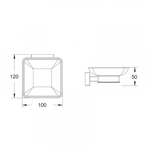 Мыльница Shevanik SG56H SG5603H цвет Черный