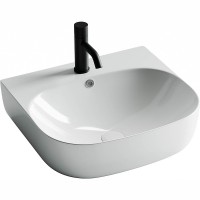 Раковина Ceramicanova Element 49 CN5011 Белая фарфор накладная