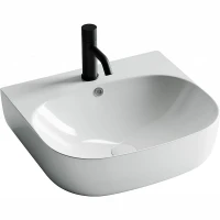 Раковина Ceramicanova Element 49 CN5011 Белая фарфор накладная