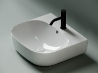 Раковина Ceramicanova Element 49 CN5011 Белая фарфор накладная