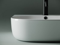 Раковина Ceramicanova Element 49 CN5011 Белая фарфор накладная