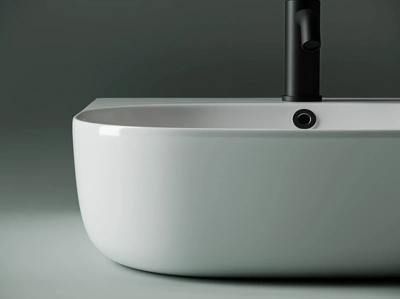 Раковина Ceramicanova Element 49 CN5011 Белая фарфор накладная