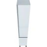 Шкаф пенал SanVit Авеню-3 К 32 pavenu3w с бельевой корзиной Белый глянцевый МДФ / ЛДСП