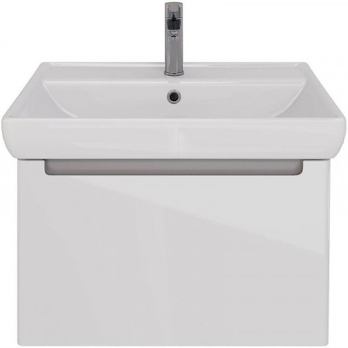 Тумба под раковину Lemark Buno Mini 70 LM05BM70T подвесная Белый глянец