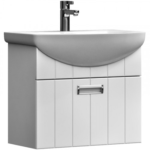 Тумба под раковину Vigo Diana 60 tp.DIA.BAL.60.1Y подвесная Белая МДФ / ЛДСП