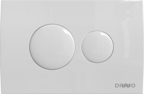 Унитаз с инсталляцией DIWO Bauedge Bau Dream + DIWO 4501 (645764) с сиденьем Микролифт с клавишей смыва цвет Глянцевый белый