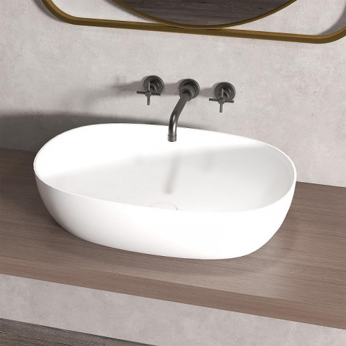 Раковина-чаша Abber Stein 60  AS2633 цвет Белый матовый