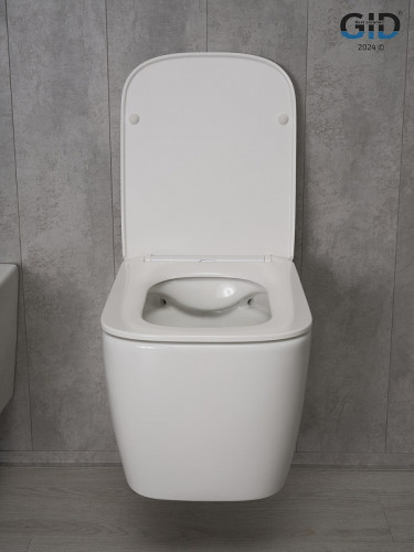 Унитаз Gid Cuadrado Tr2140 62254Y подвесной цвет Белый с сиденьем Микролифт