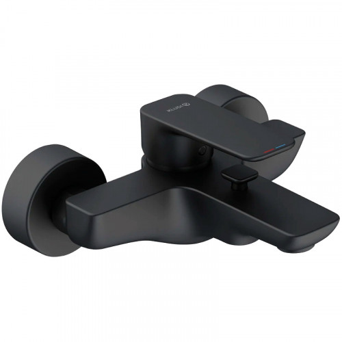 Смеситель для ванны Kludi Pure Style 406813975 Черный матовый латунь на стену