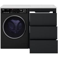 Тумба с раковиной Brevita Grafit 120 R УТ000015086 Графит матовый МДФ / ЛДСП