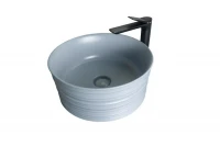 Раковина-чаша Gid Esfera 40 Gm969 53335 цвет Серый матовый
