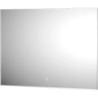 Зеркало Defesto Glow 80х60 DF 2507SH с подсветкой 25W-4500К/с фацетом/Сенсорный выключатель/Нейтральный белый свет