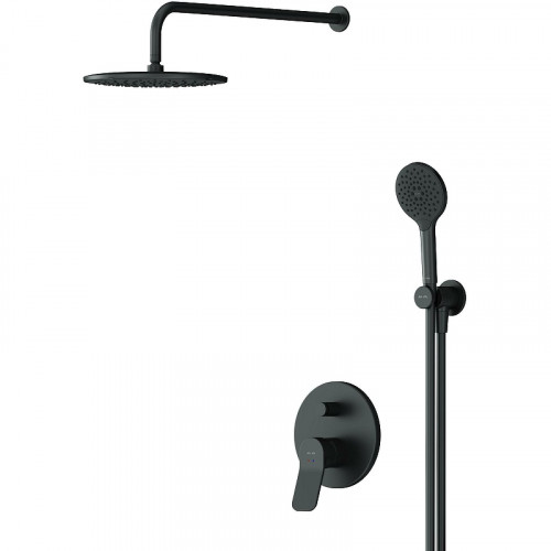 Душевая система AM.PM X-Joy FB85A1RH22 Черная латунь встраиваемый