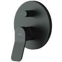 Душевая система AM.PM X-Joy FB85A1RH22 Черная латунь встраиваемый