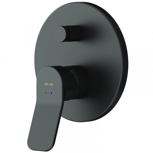Душевая система AM.PM X-Joy FB85A1RH22 Черная латунь встраиваемый