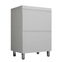 Тумба под раковину Style Line Манхэттен 60 ЛС-00002377 цвет Белый матовый