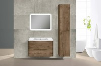 Тумба под раковину Vincea Paola 80 VMC-2P800VO подвесная V.Oak МДФ / ЛДСП
