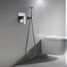 Гигиенический душ со смесителем Aquatek Оберон AQ1219CR Хром латунь встраиваемый