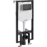 Инсталляция WasserKRAFT Vils 56TLT.010.ME.MB03 для унитаза с Черной матовой клавишей смыва