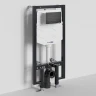Инсталляция WasserKRAFT Vils 56TLT.010.ME.MB03 для унитаза с Черной матовой клавишей смыва