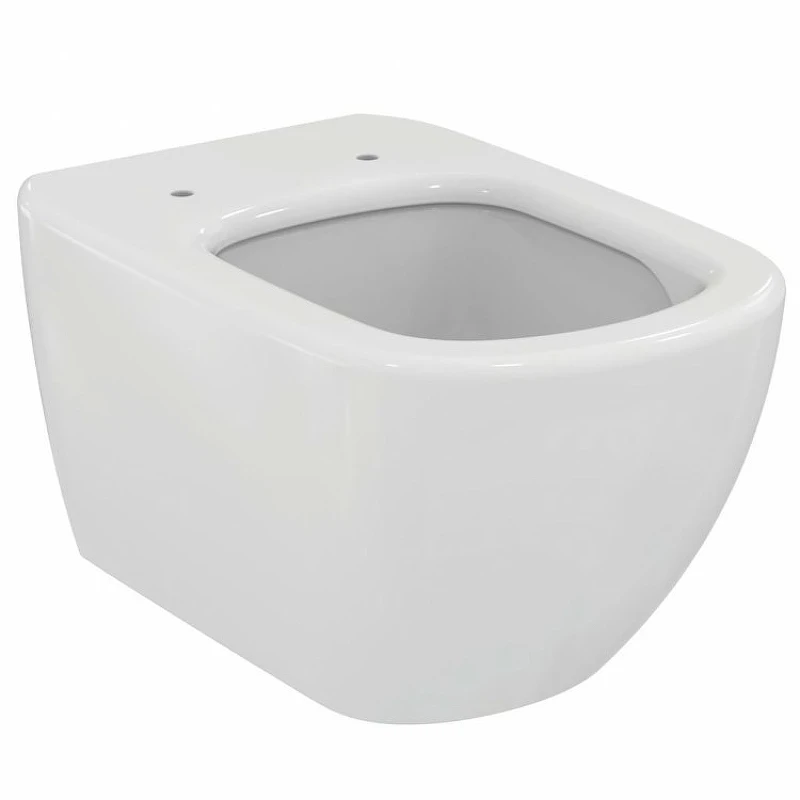 Комплект унитаза с инсталляцией Ideal Standard Tesi P386801 с сиденьем Микролифт и клавишей смыва Хром фарфор подвесной