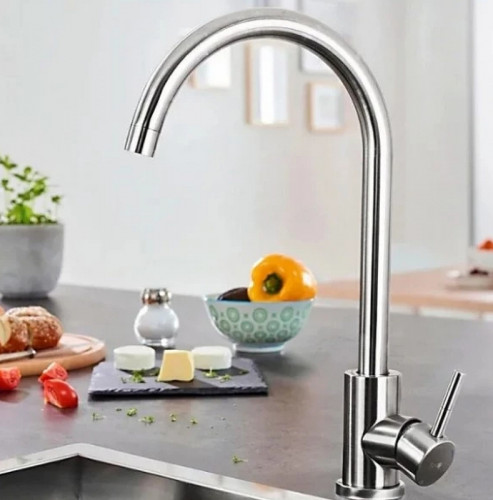 Смеситель для кухни Frap F40899 Нержавеющая сталь