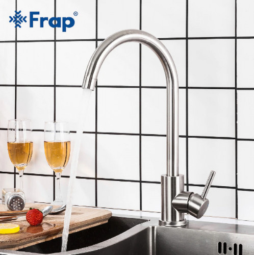 Смеситель для кухни Frap F40899 Нержавеющая сталь