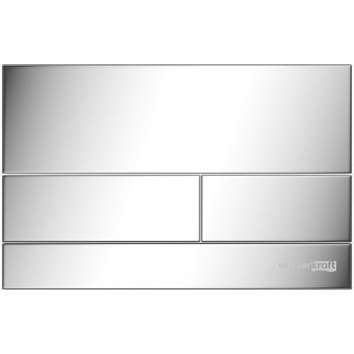 Смывной бачок WasserKRAFT Aller 10TLT.031.ME.CH04 для унитаза с клавишей смыва Хром