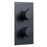 Смеситель для душа Splendy Passion PA204U2T3BM с термостатом цвет Черный матовый