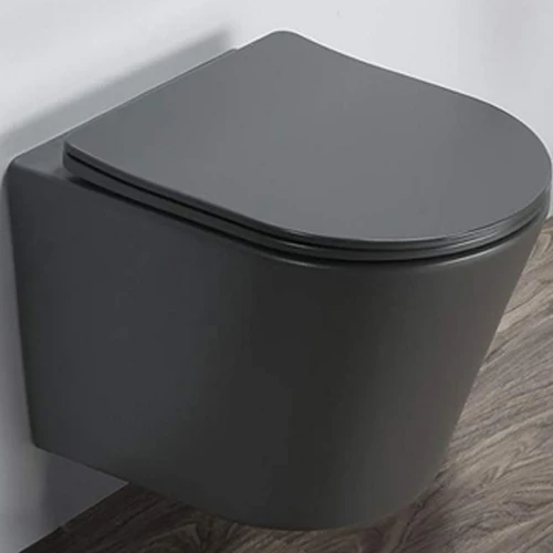 Унитаз Comforty 105MDH 00-00007648 подвесной Графит матовый с сиденьем Микролифт