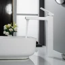 Смеситель для раковины Rose R2811C цвет Белый