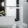 Смеситель для раковины Rose R2811C цвет Белый