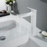 Смеситель для раковины Rose R2811C цвет Белый