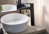 Смеситель для раковины Aquatek Бетта AQ1104MB Черный матовый латунь