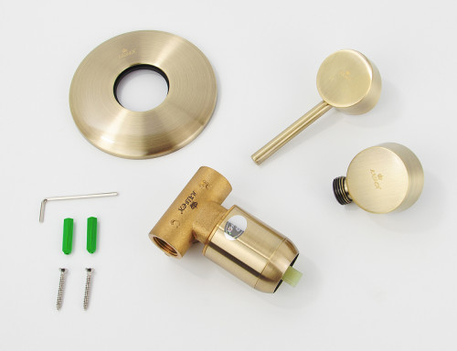 Смеситель для душа Kaiser Merkur 26017-1Br Бронза латунь встраиваемый