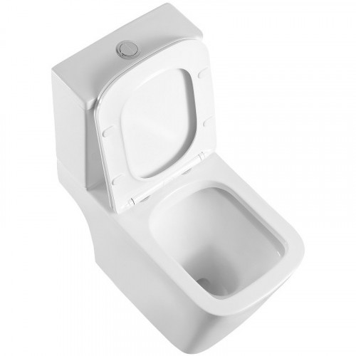 Унитаз компакт Royce Crown RCT-152204WH с бачком и сиденьем Микролифт фаянс напольный