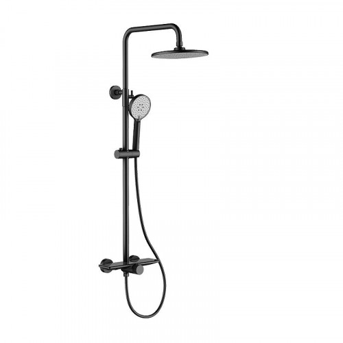 Душевая система Black&amp;White Gravity GL-9104-MB 9104MB цвет Черный матовый
