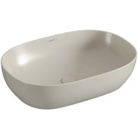 Раковина-чаша Vitra Outline Recycled 60 7995B066-0016 Матовый тауп фарфор накладная