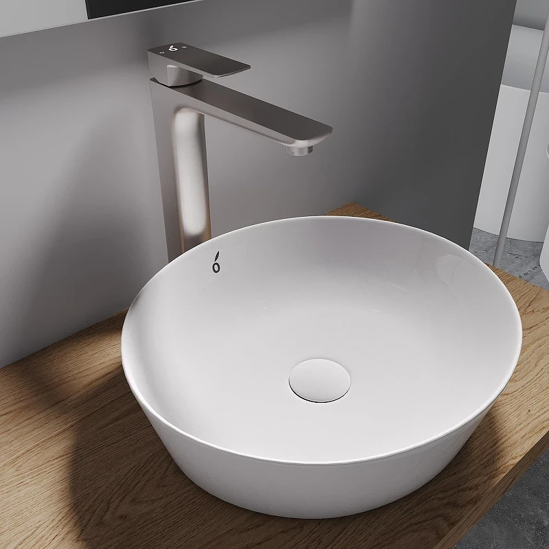 Смеситель для раковины Oliveeka D OL-239003-BN цвет Никель матовый