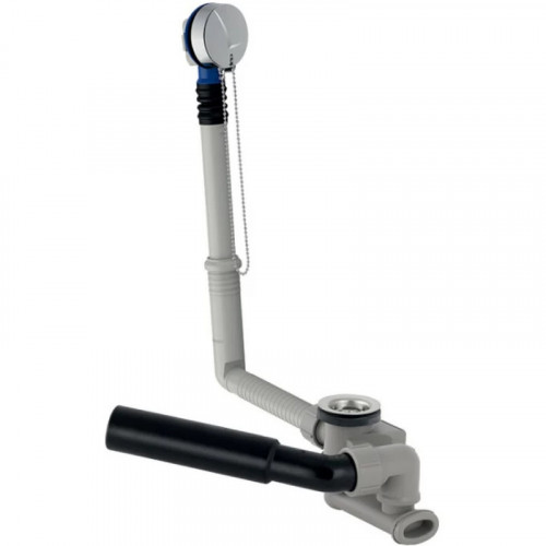 Слив-перелив Geberit 150.017.00.6 с пробкой на цепочке Хром