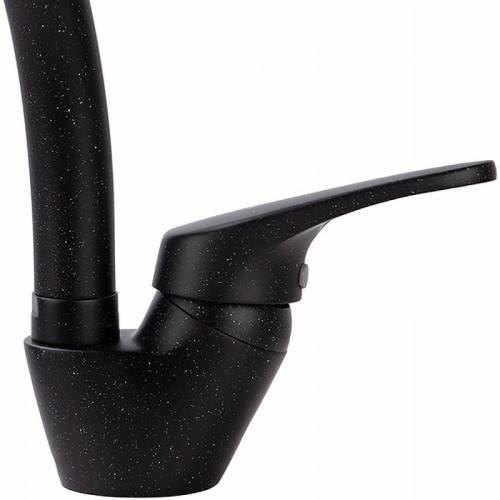 Смеситель для кухни Kaiser County 55244-3 Черный мрамор латунь